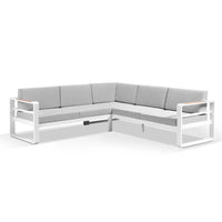 Georgia Outdoor Dining and Lounge Setting with Benches
