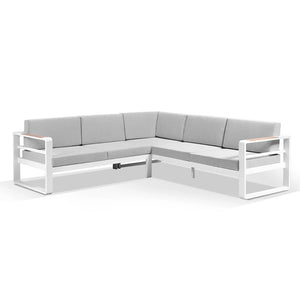 Georgia Outdoor Dining and Lounge Setting with Benches