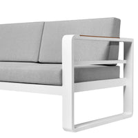 Georgia Outdoor Dining and Lounge Setting with Benches