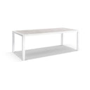Southport Outdoor 2.17m Aluminium and Ceramic Rectangle Dining Table