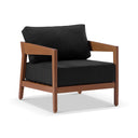 Bronte 3+1+1 Outdoor Teak Look Aluminium Lounge Setting with Coffee Table