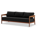 Bronte 3+2+1+1 Outdoor Teak Look Aluminium Lounge Setting with Coffee Table