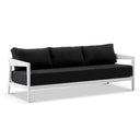 Bronte 3 Seater Outdoor Aluminium Lounge