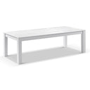 Santorini 2.5m Outdoor Rectangle Aluminium Dining Table