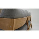 Caledonia 2+1+1 Outdoor Teak Timber Lounge Setting with Coffee Table
