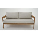 Caledonia 2+1+1 Outdoor Teak Timber Lounge Setting with Coffee Table