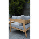 Caledonia 2+1+1 Outdoor Teak Timber Lounge Setting with Coffee Table