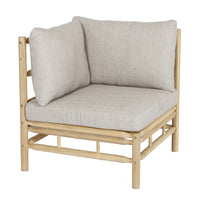 Ourimbah Outdoor Timber Corner Lounge Set with Coffee Table