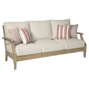 Dakota Outdoor Timber 3 Seater Lounge Daybed Sofa
