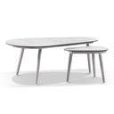 Herman Outdoor Rope Chaise Lounge with Coffee Table Set