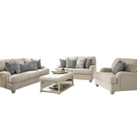 Isabelle Traemore 3+2+1 Fabric Lounge Sofa with Ottoman