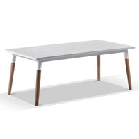 Silas Outdoor Coffee Table for Ivory Rope Setting