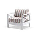 Kansas 3+2+1 seater Outdoor Aluminium Lounge Set with Coffee Table in Sunbrella