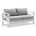 Kansas 2+1+1 seater Outdoor Aluminium Lounge Set with Coffee Table