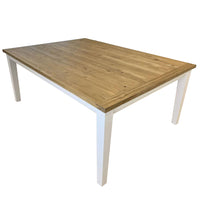 Leura Belle Large Rustic 210cm x 150cm Indoor Timber Dining Table