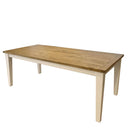 Leura Belle Rustic Rectangle 210cm x 100cm Indoor Timber Dining Table