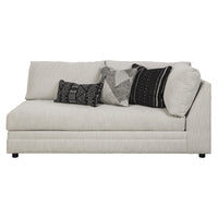 Mia Indoor Corner Fabric Sofa with Storage Ottoman