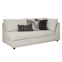 Mia Indoor Corner Fabric Sofa with Storage Ottoman