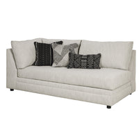 Mia Indoor Corner Fabric Sofa with Storage Ottoman