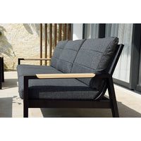 Coogee Outdoor 3+1+1 Lounge Setting with Coffee Table