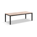 Sahara 8 Seater Rectangle Teak Top Dining Table with Chairs