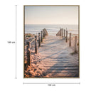 Sandy Summers 140cm x 100cm Canvas Print