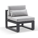 Santorini Single Modular Outdoor Aluminium Lounge
