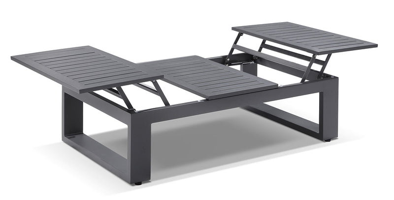 Santorini 2+1+1 Outdoor Aluminium Lounge Set with Coffee Table