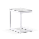 Hugo Outdoor Ceramic and Aluminium Slide Under Side Table