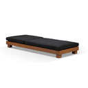 Santorini Aluminium Sun Lounge Set in Teak Look Finish