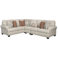 Siena Indoor Fabric Corner Modular Lounge Sofa Setting