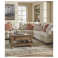 Siena Indoor Fabric Corner Modular Lounge Sofa Setting