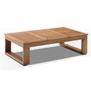 Santorini Aluminium Coffee table in Teak