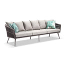 Herman Outdoor 3+1+1 Rope Lounge with Coffee table Set