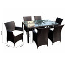 Roman 6 - 7pc Outdoor Dining Set