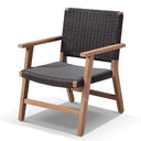Hamilton Teak Timber and Wicker Patio Setting