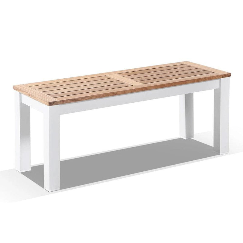 Nova Outdoor Aluminium Lounge and Dining Setting with Bar Cart