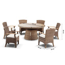 Plantation 6 with Kai chairs