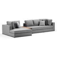 Jasper Outdoor Modular Corner Chaise Setting in Sunbrella®