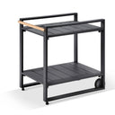 Nova Outdoor Aluminium Lounge with Bar Cart & Side Table