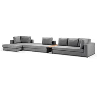 Jasper Outdoor Modular Corner Chaise Setting in Sunbrella®