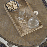 Hampton Timber Indoor Oval Coffee Table