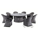 Plantation 8 Seater Dining Outdoor Wicker Setting