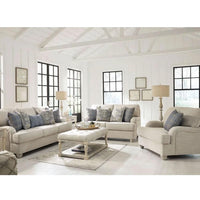 Isabelle Traemore 3+2+1 Fabric Lounge Sofa with Ottoman