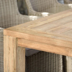 Cancun 3m Outdoor Recycled Teak Timber Lifestyle Garden Dining Table
