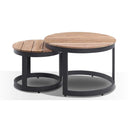 Balmoral package E - Outdoor Modular Aluminium and Teak Lounge Setting