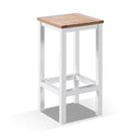 Balmoral 4 Seater Teak Top Aluminium Bar Setting