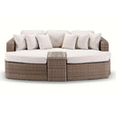 Noosa - In Half Round Wicker - 4 Pc Day Bed