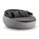 Large Newport - Wicker Outdoor Day Bed with Canopy