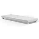 Santorini Aluminium Sun Lounge Set in White